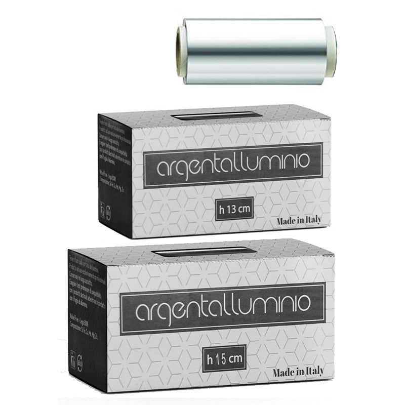 Argentalluminio - Rotolo stagnola alluminio 13cm\15cm